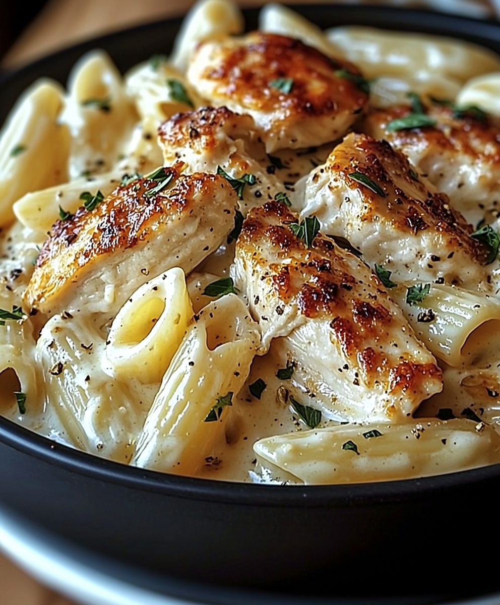 Creamy White Cheddar Pasta