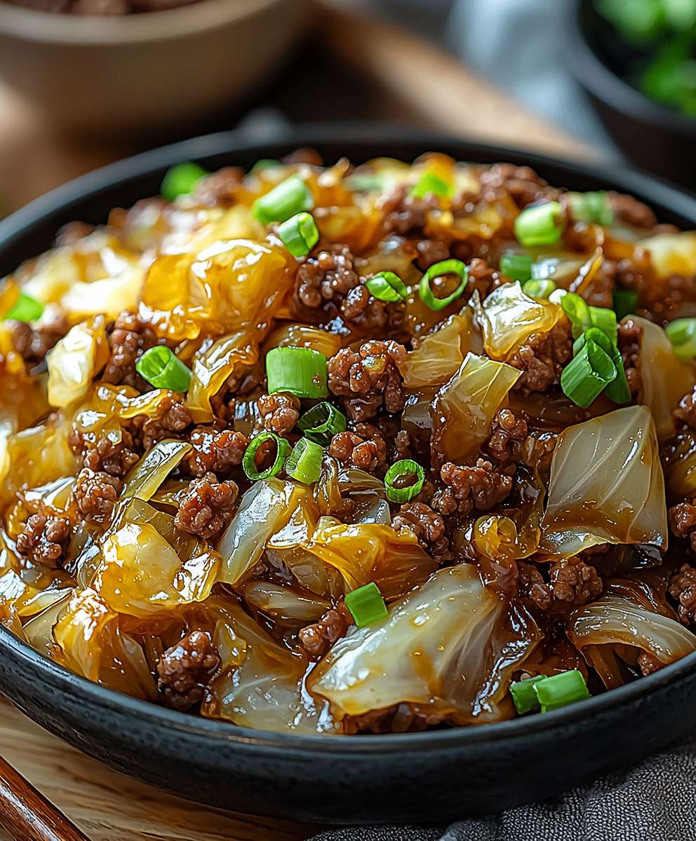 Chinese Ground Beef Stir Fry