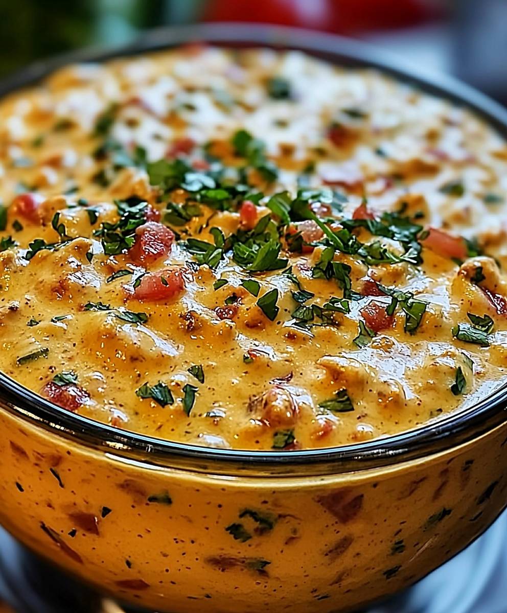 Cheesy Rotel Queso