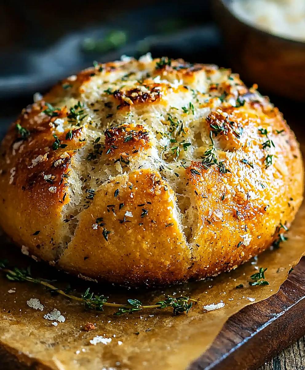 Garlic Parmesan Herb Bread