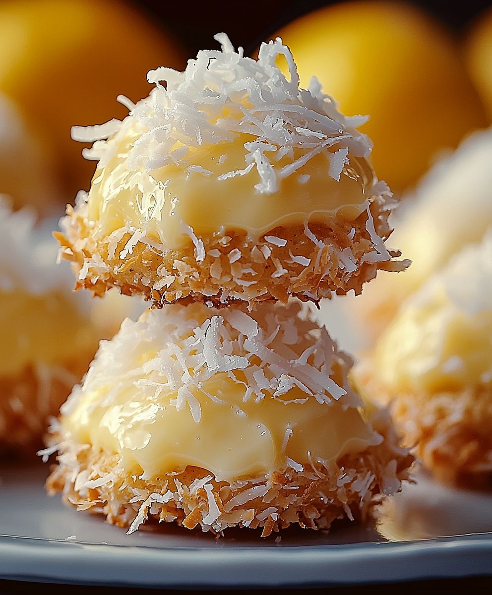 Lemon Coconut Cheesecake Cookies