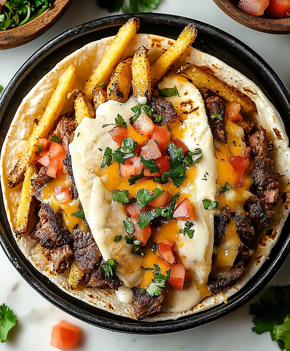 Steak and Cheese Burritos