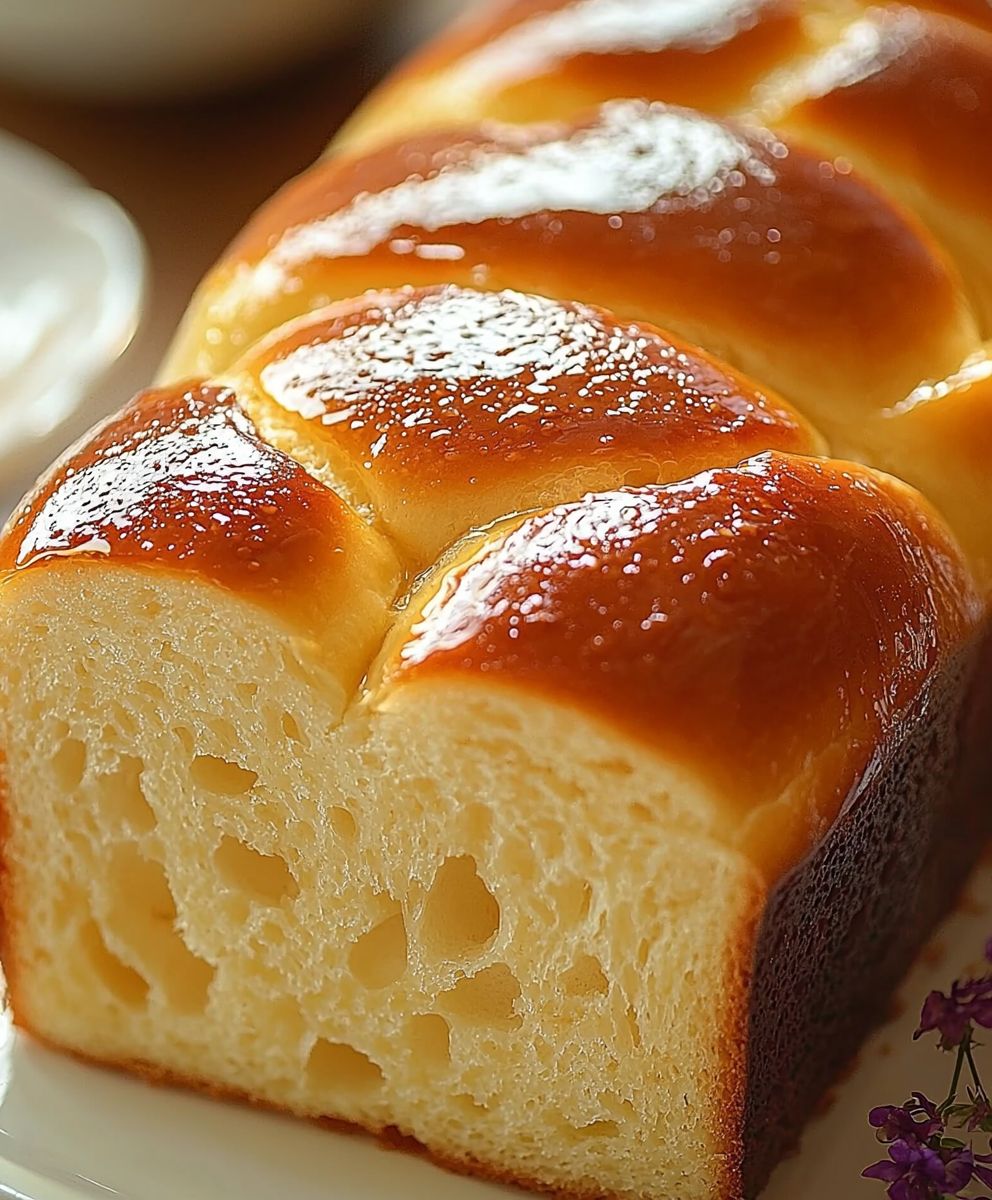 Sweet Condensed Milk Bread