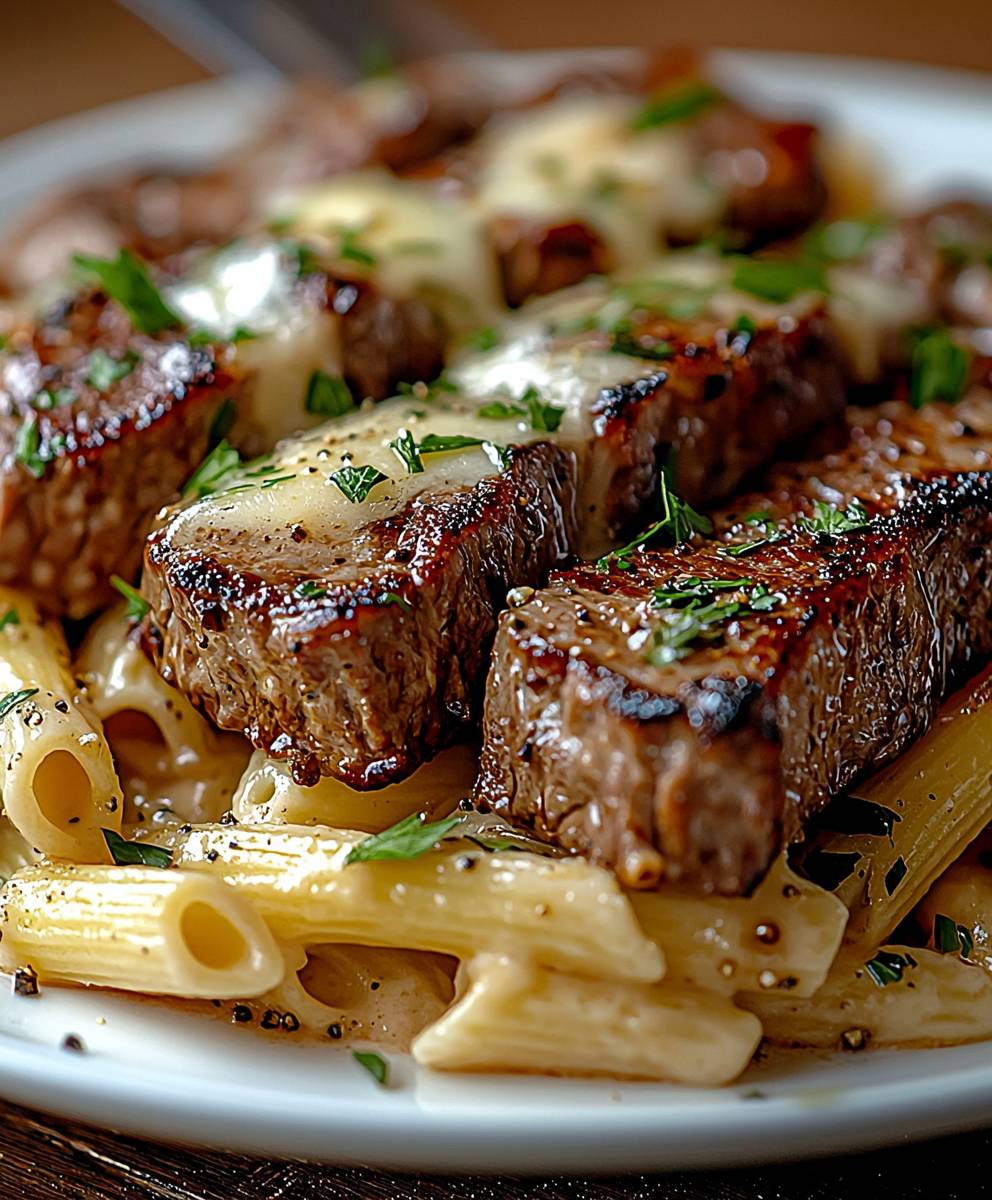 Creamy Steak Pasta Dinner