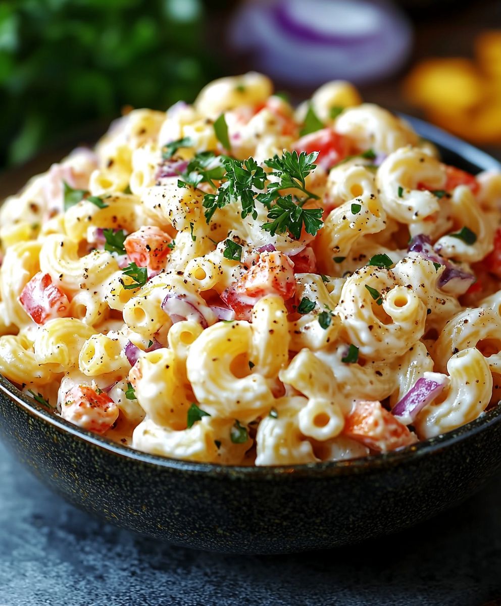 Guy Fieri Macaroni Salad
