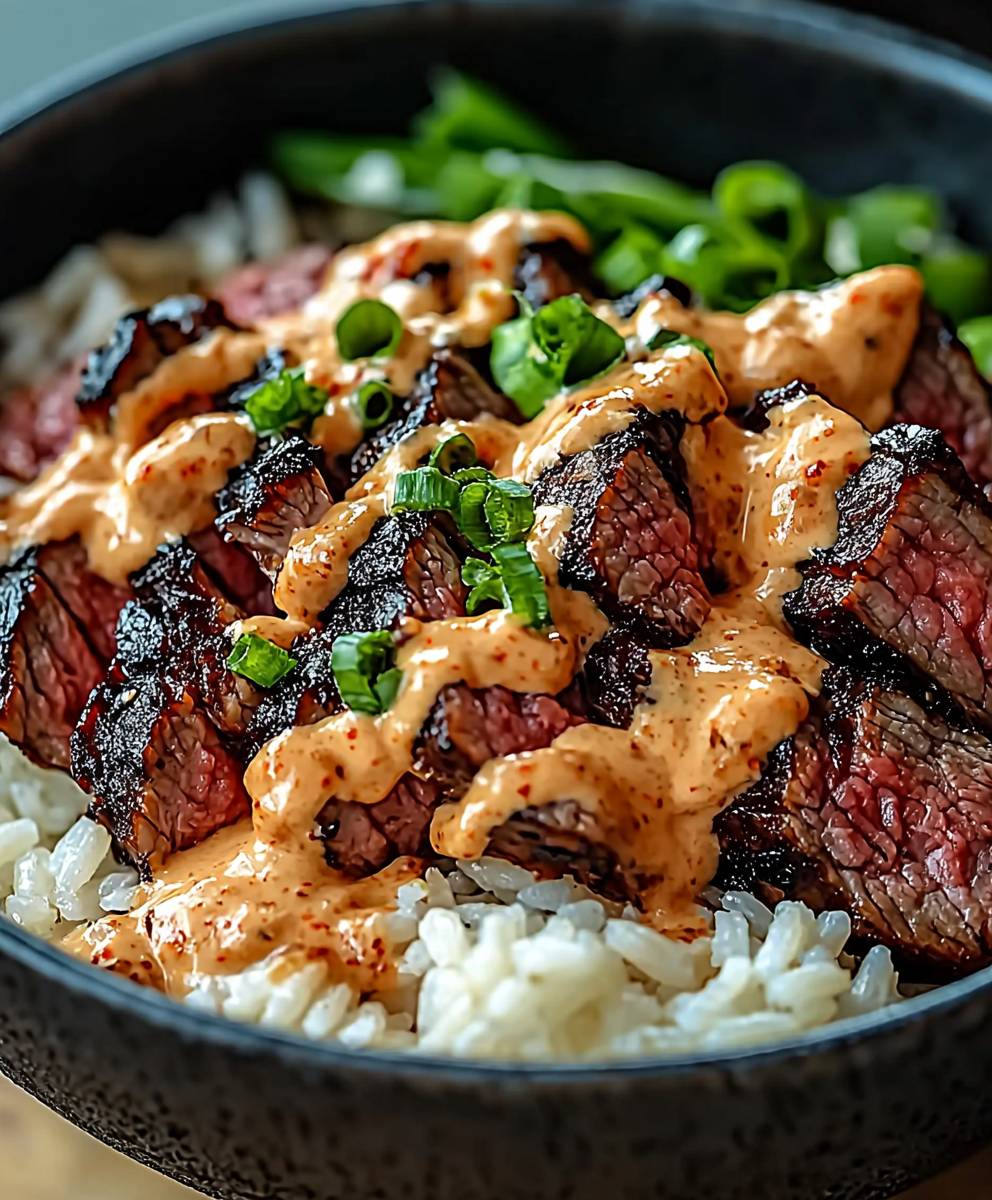 Korean BBQ Steak Bowls