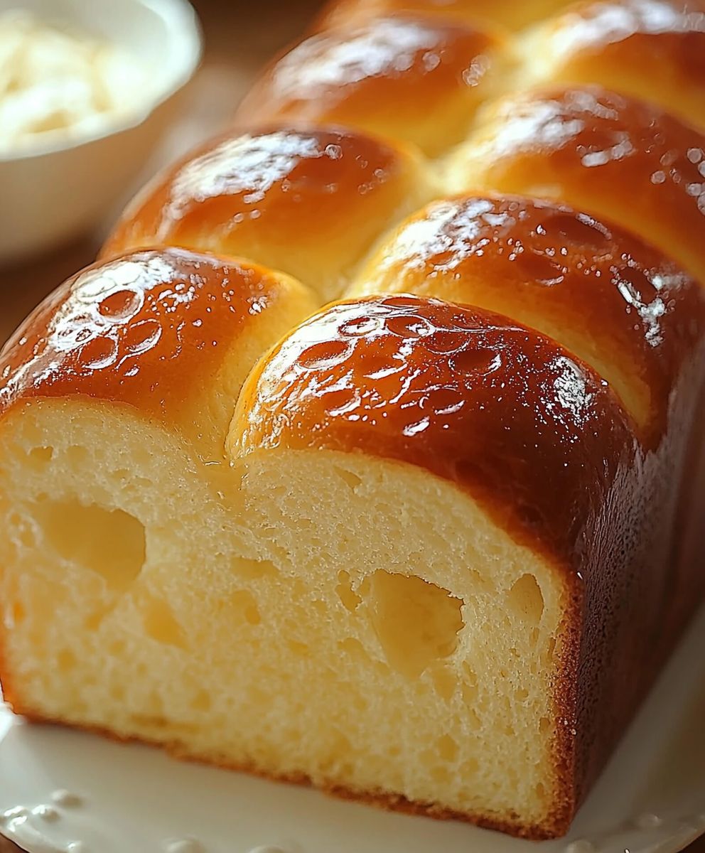 Sweet Condensed Milk Bread