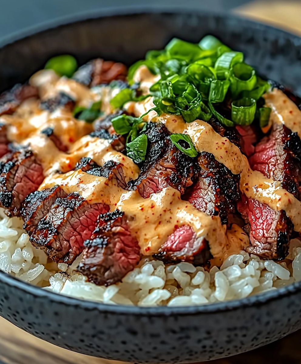 Korean BBQ Steak Bowls