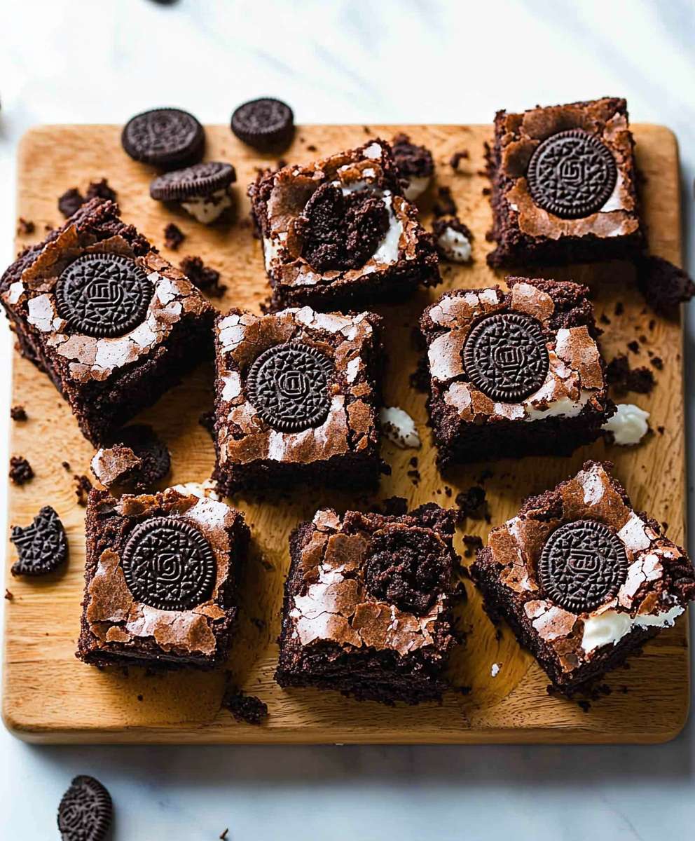 Oreo Brownies dessert