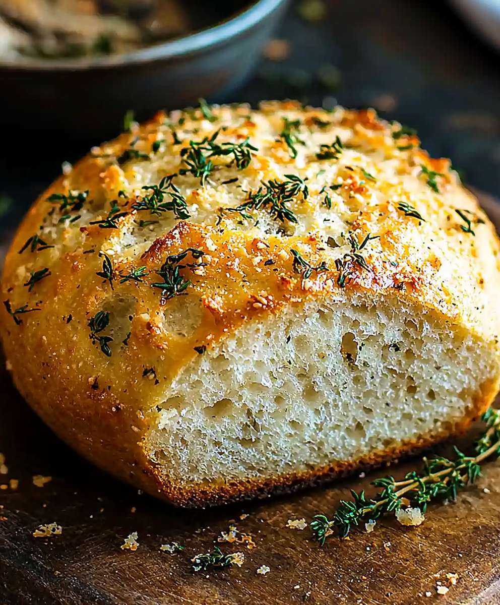 Garlic Parmesan Herb Bread