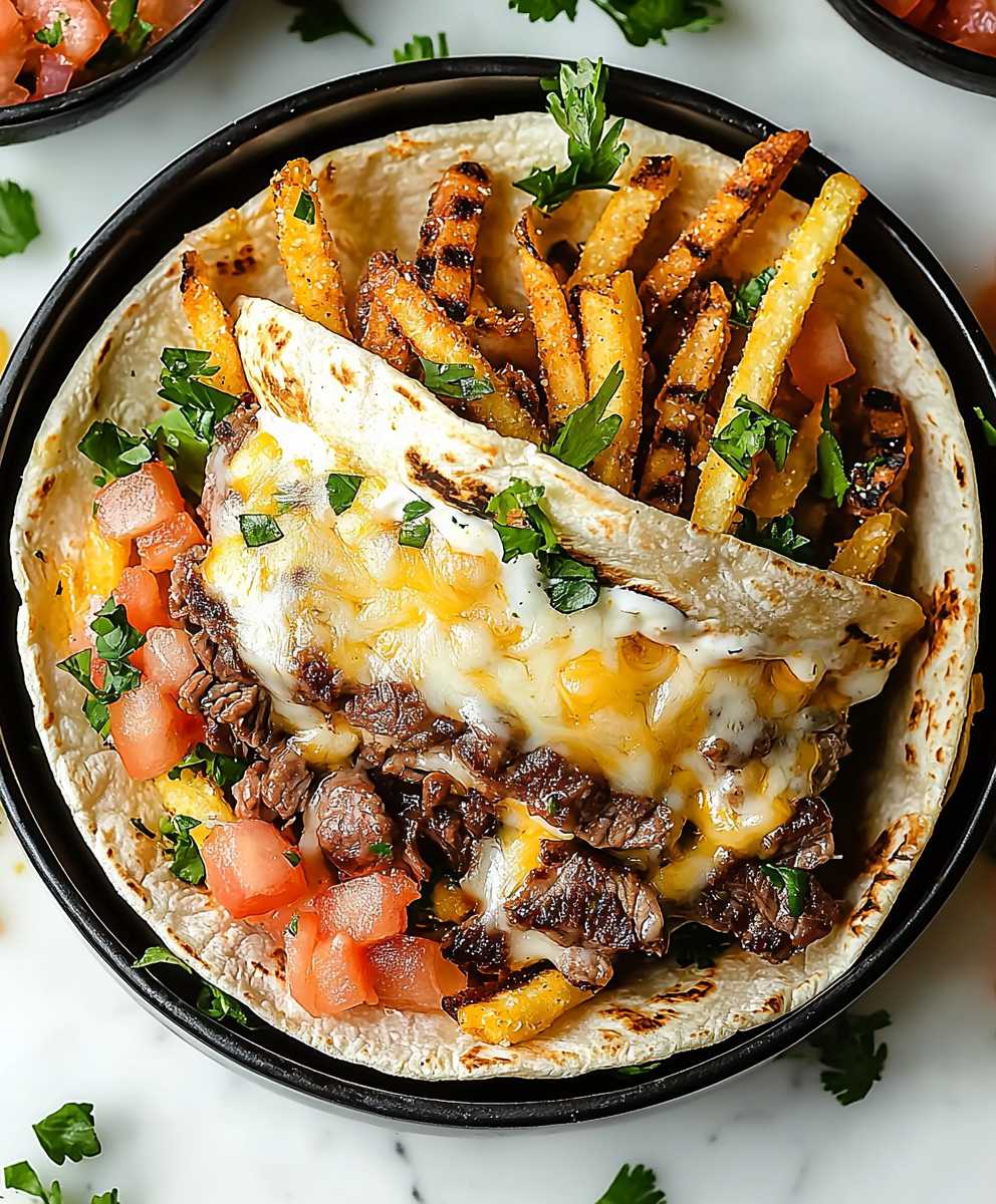 Steak and Cheese Burritos