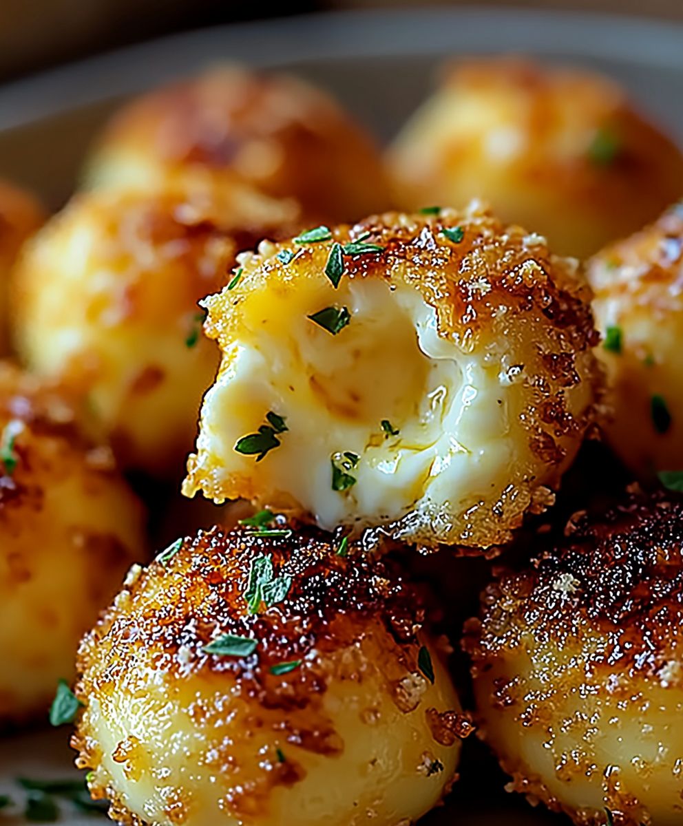 Cheesy Parmesan Mozzarella Bites