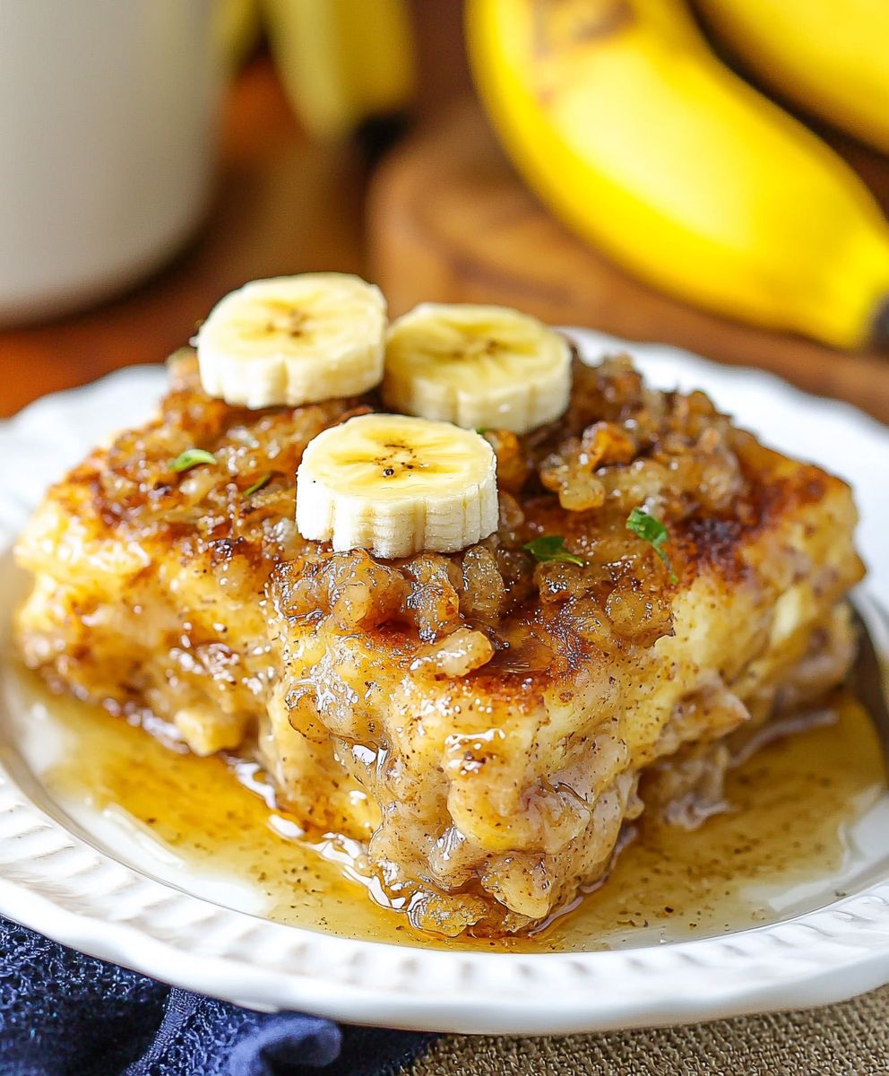 Banana French Toast Casserole