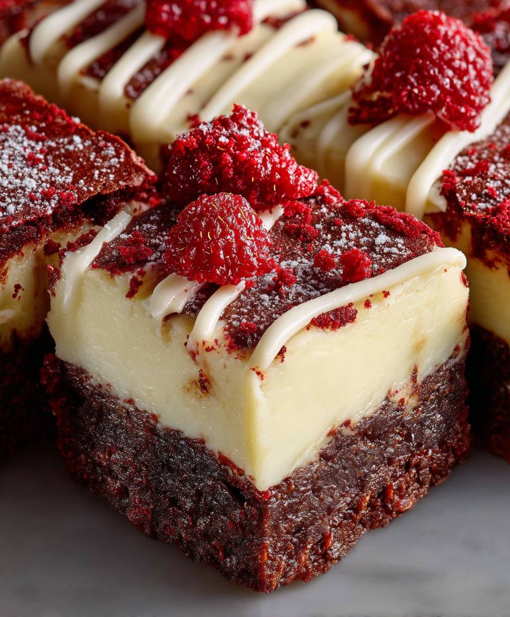 Red Velvet Brownies