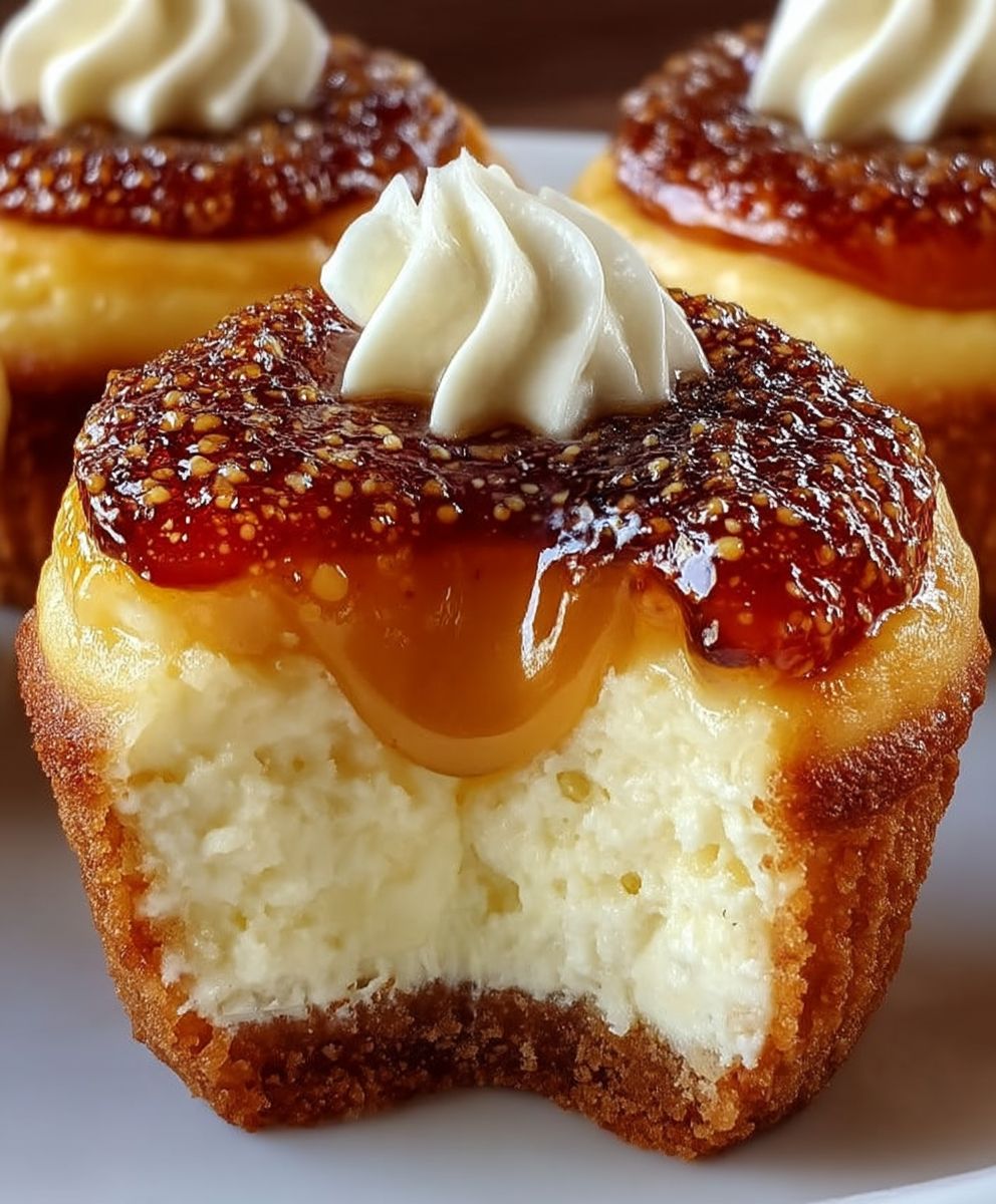 Vanilla Bean Cheesecake Cupcakes