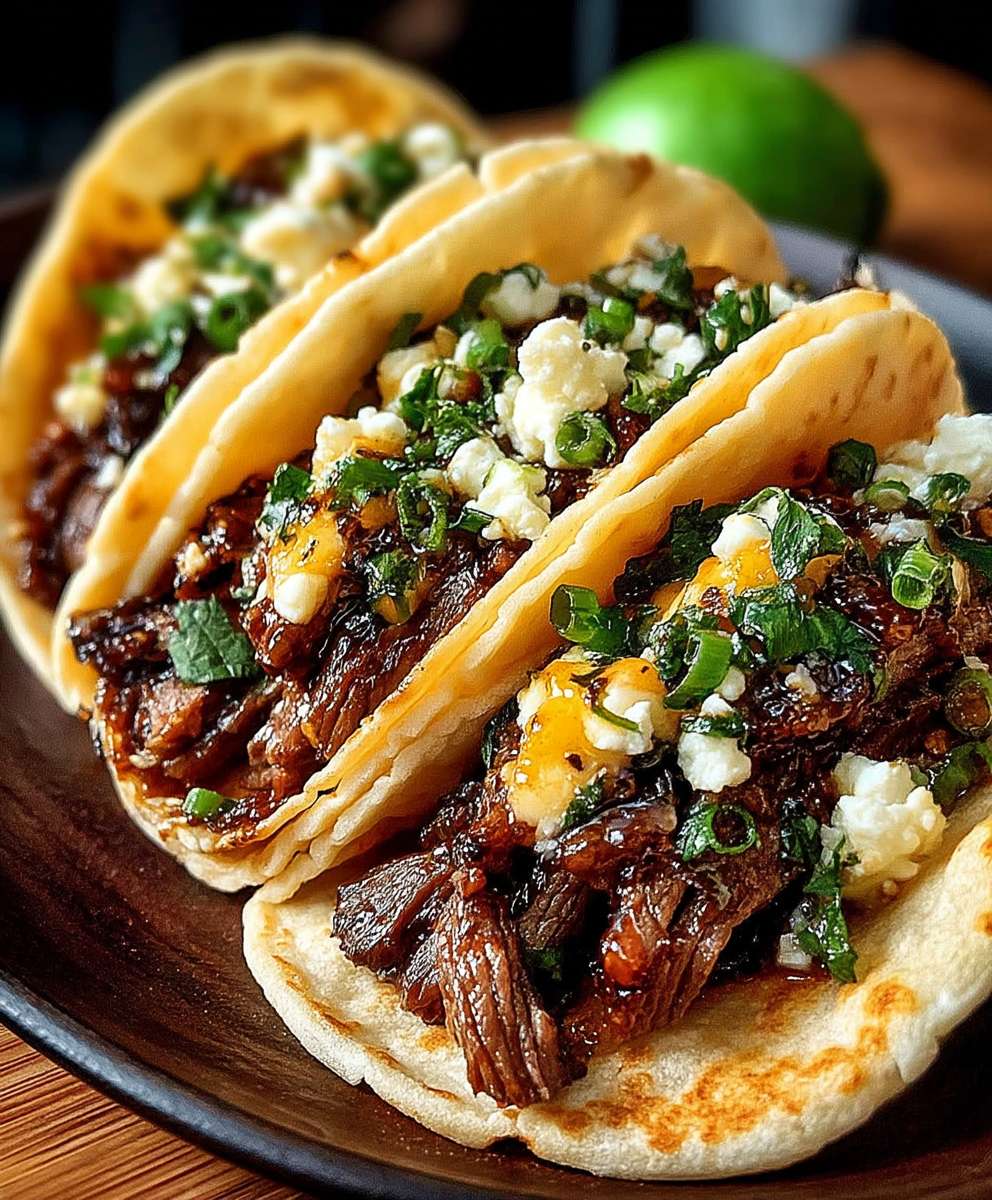 Garlic Butter Beef Tacos