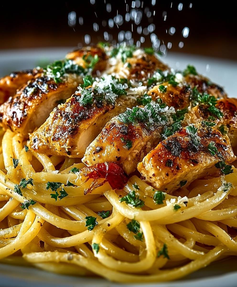 Monterey Chicken Spaghetti