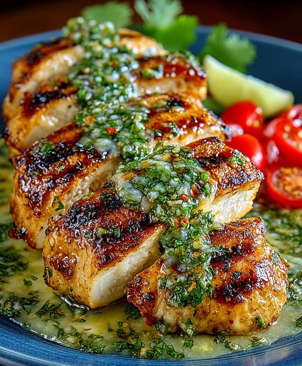 Grilled Salsa Verde Chicken