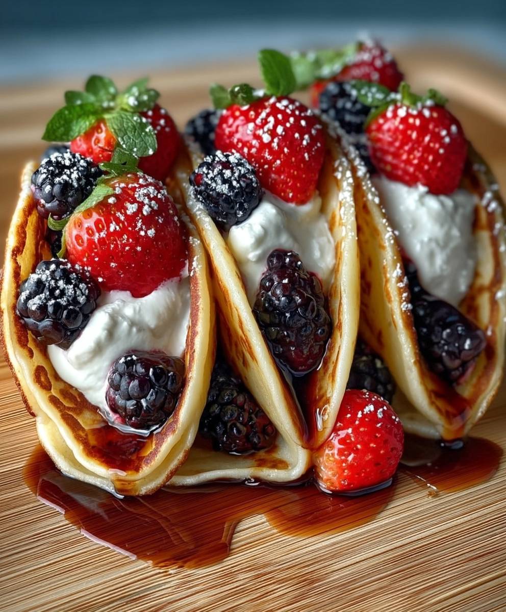 Pancake tacos