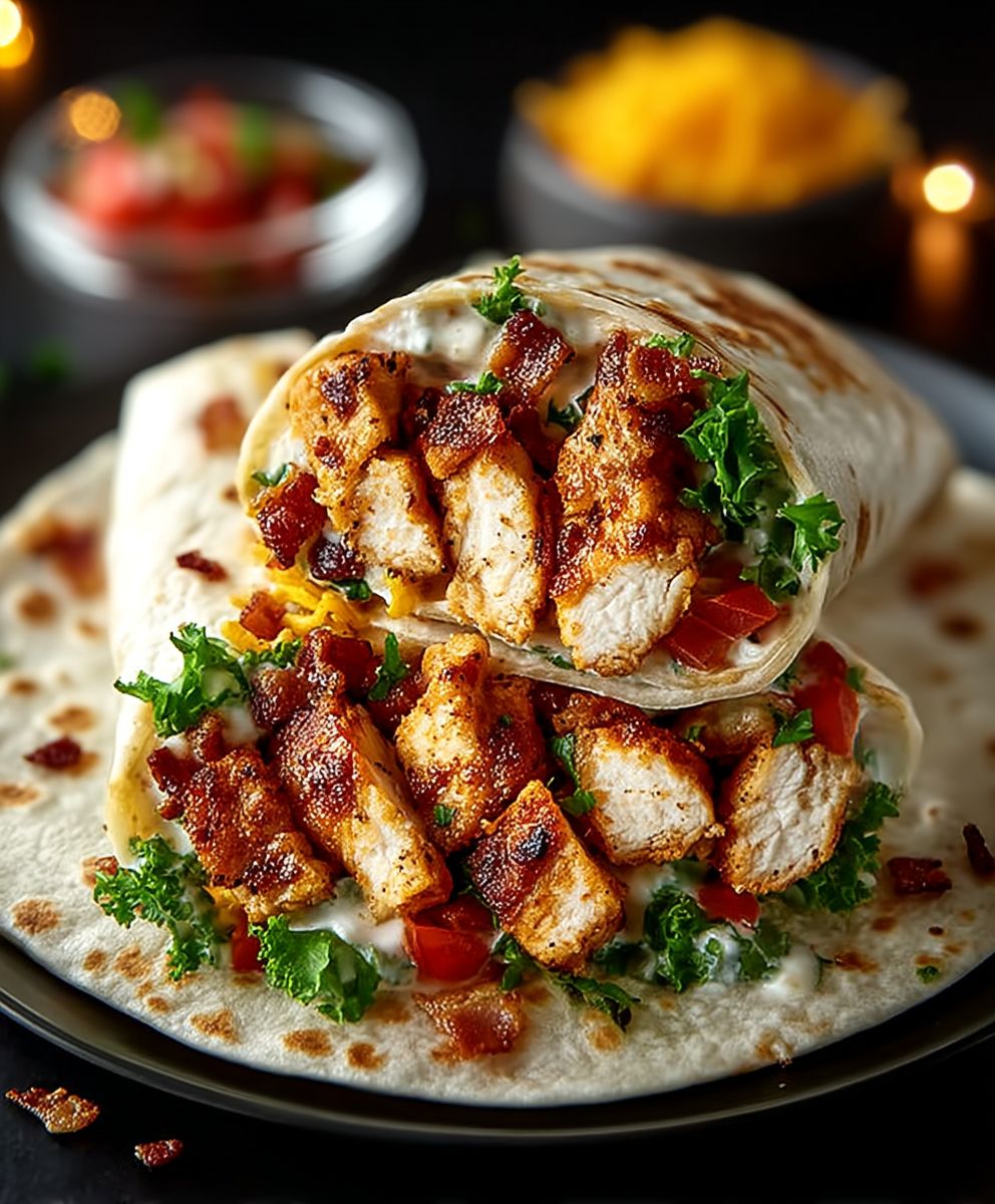 Chicken Bacon Ranch Wrap