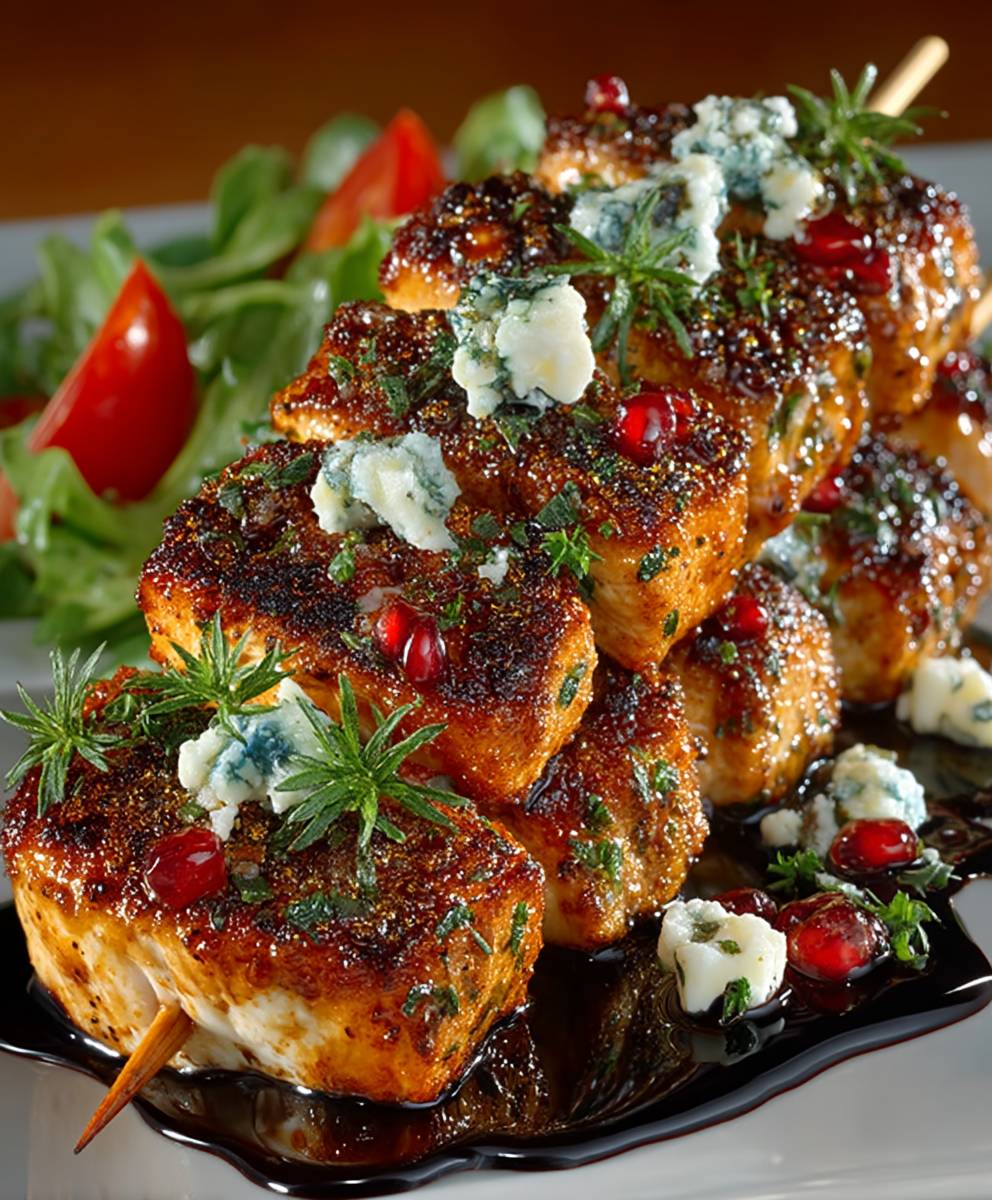 Bang Bang Chicken Skewers
