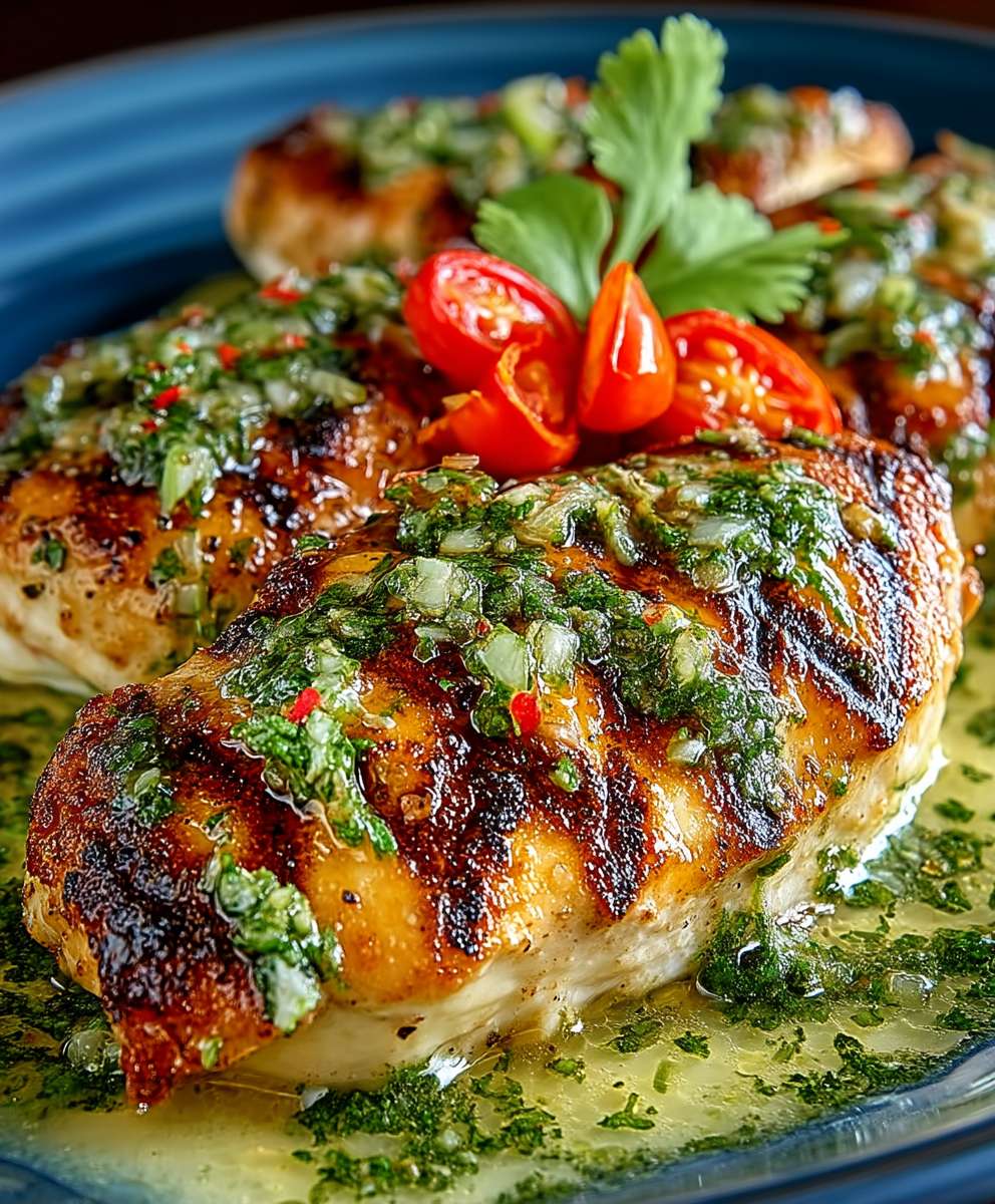 Grilled Salsa Verde Chicken