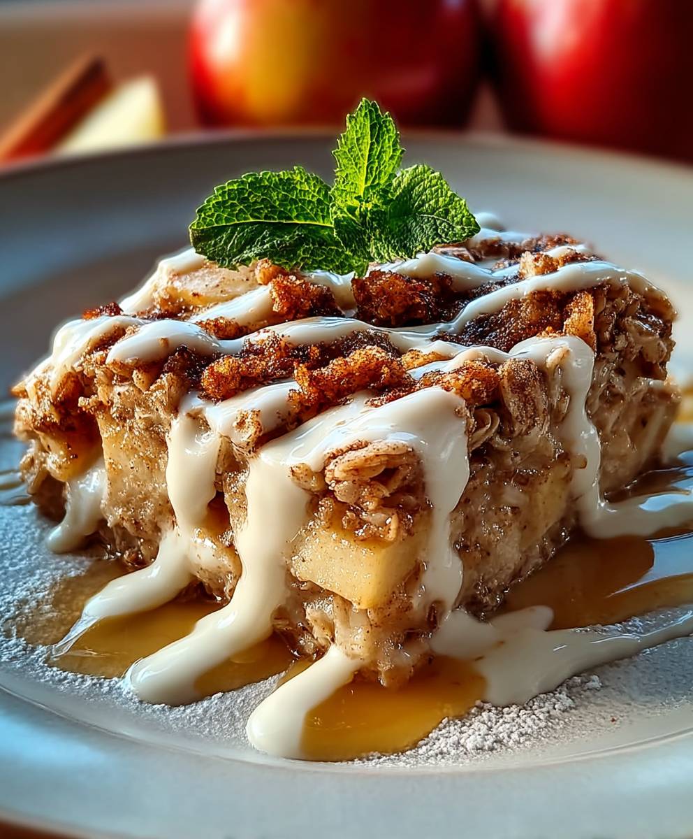 Oatmeal Apple Breakfast Bake