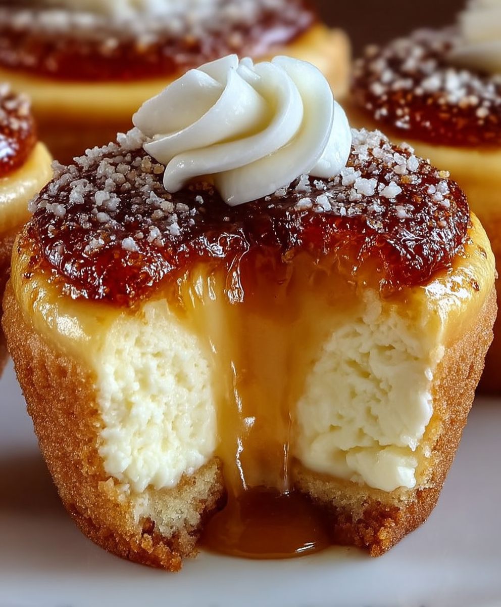 Vanilla Bean Cheesecake Cupcakes