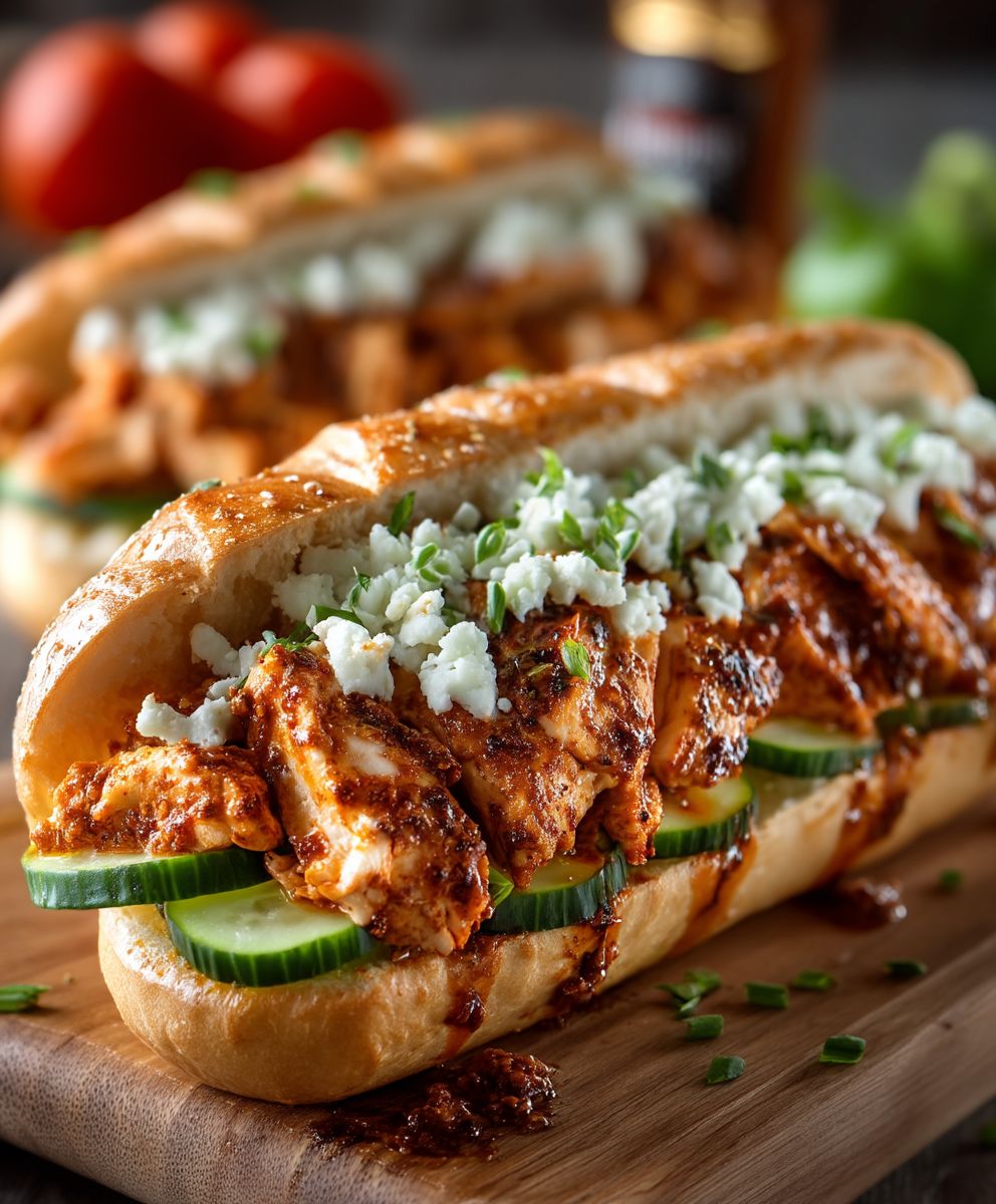 Buffalo Chicken Cheesesteak