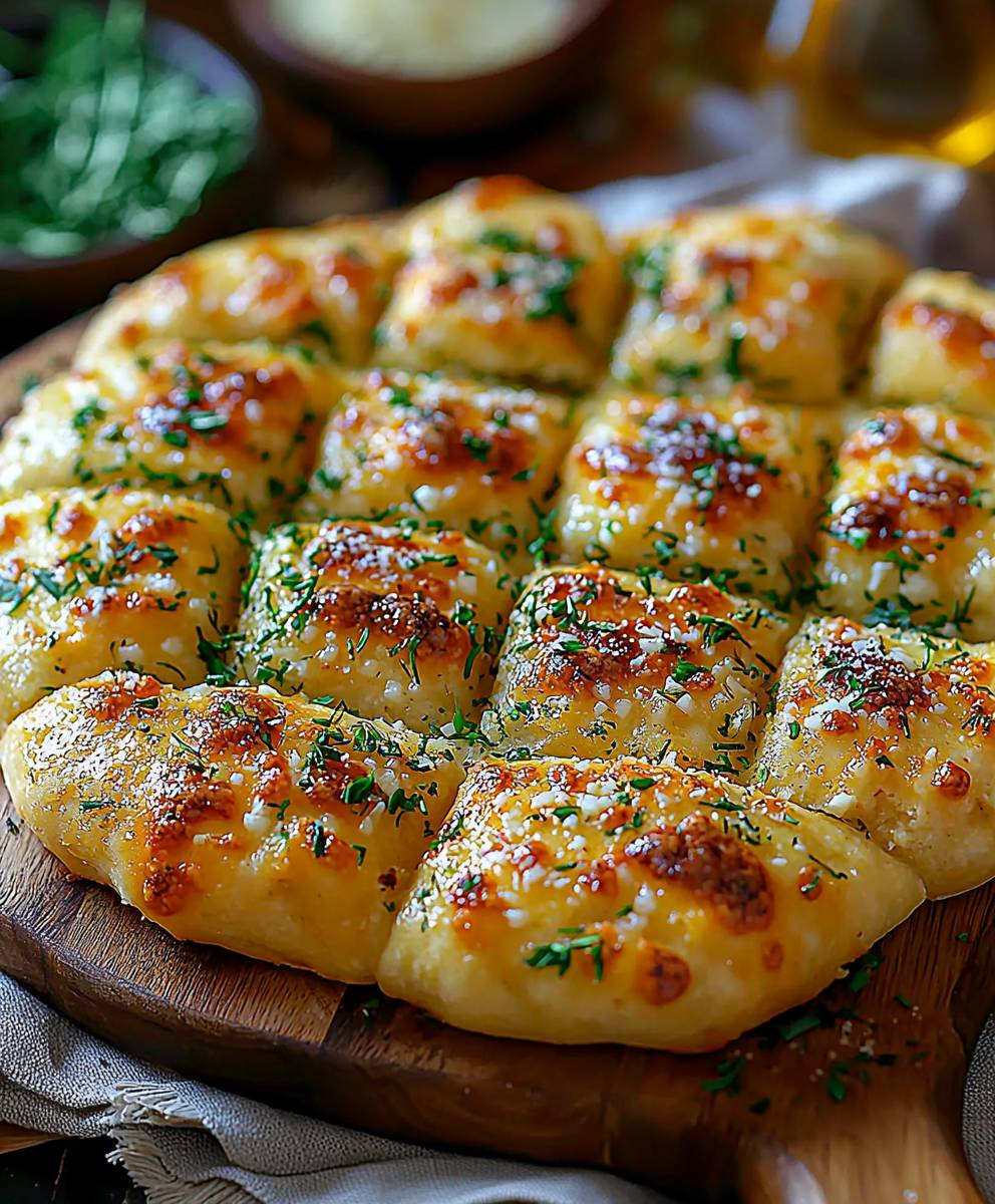 Garlic Parmesan Focaccia