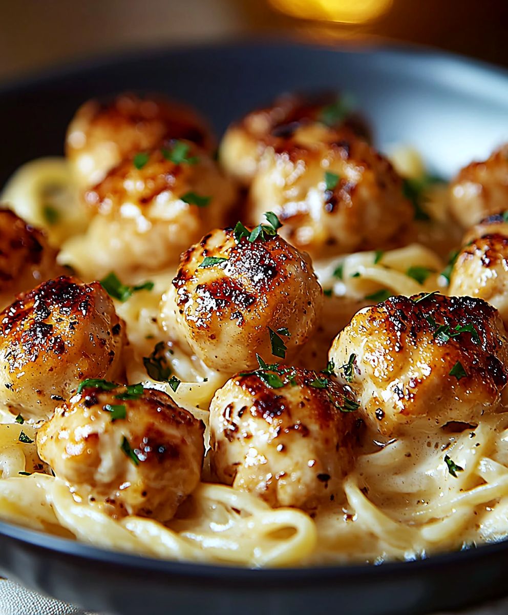 Garlic Butter Chicken Pasta