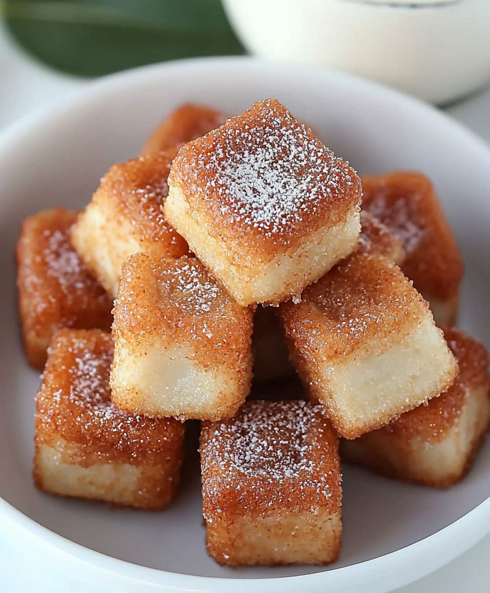 Angel Cake Churro Bites