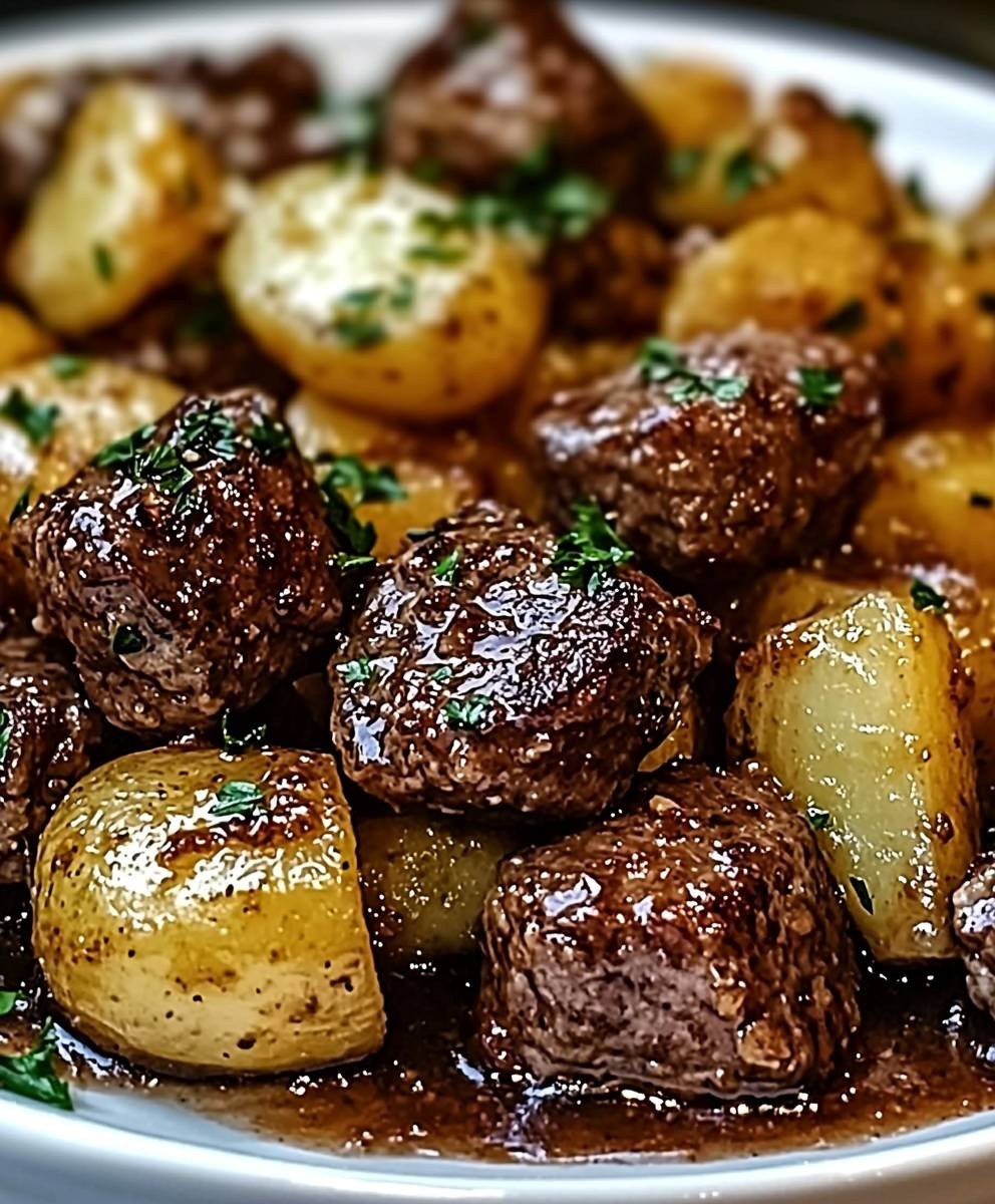 Garlic Butter Beef Bites