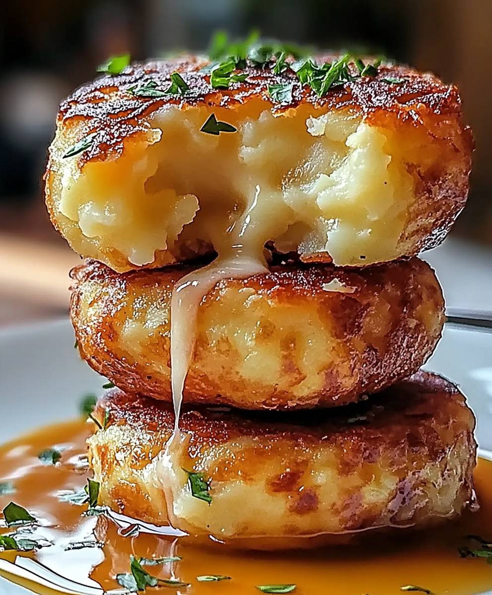 Mashed Potato Cheese Puffs