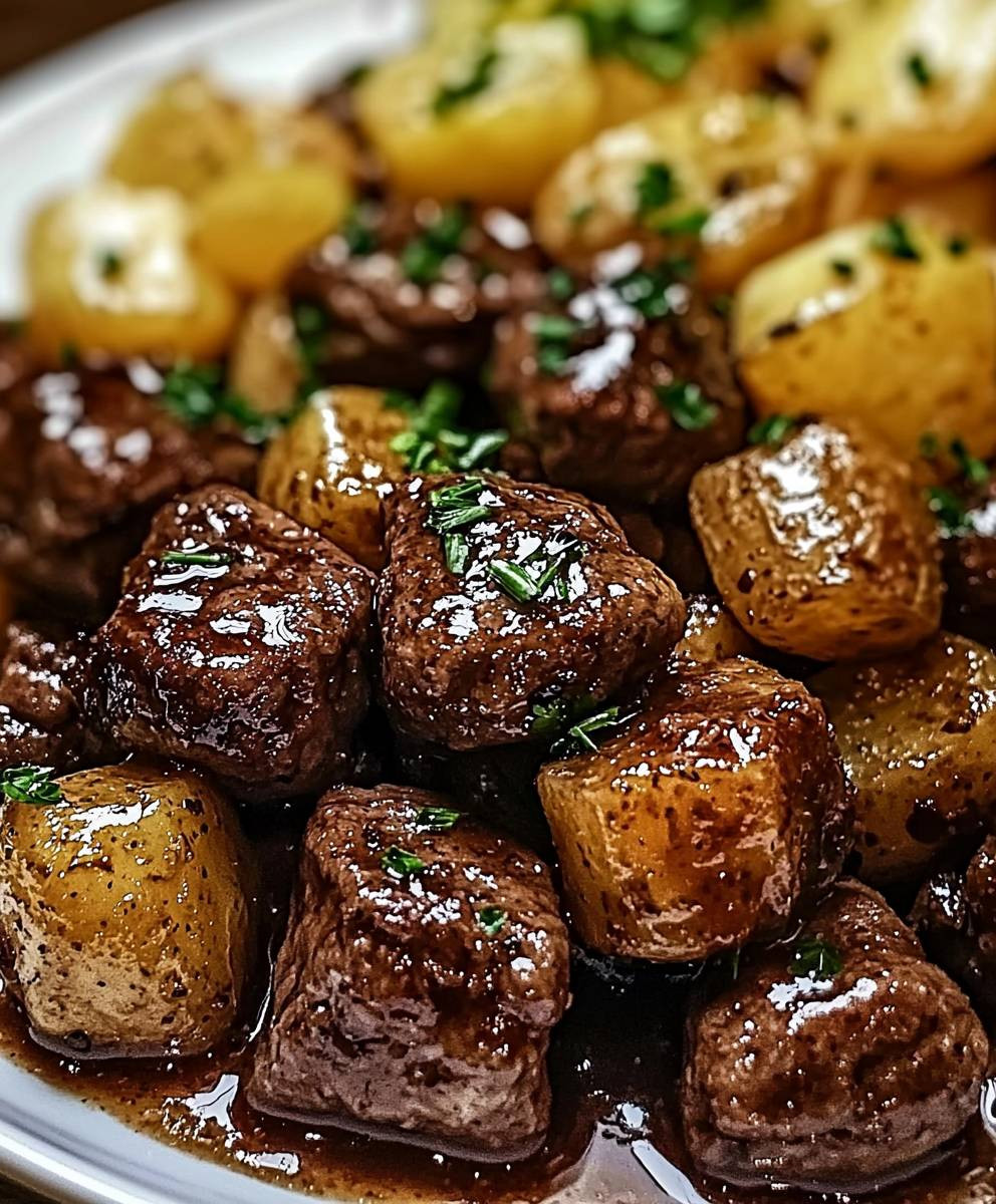 Garlic Butter Beef Bites