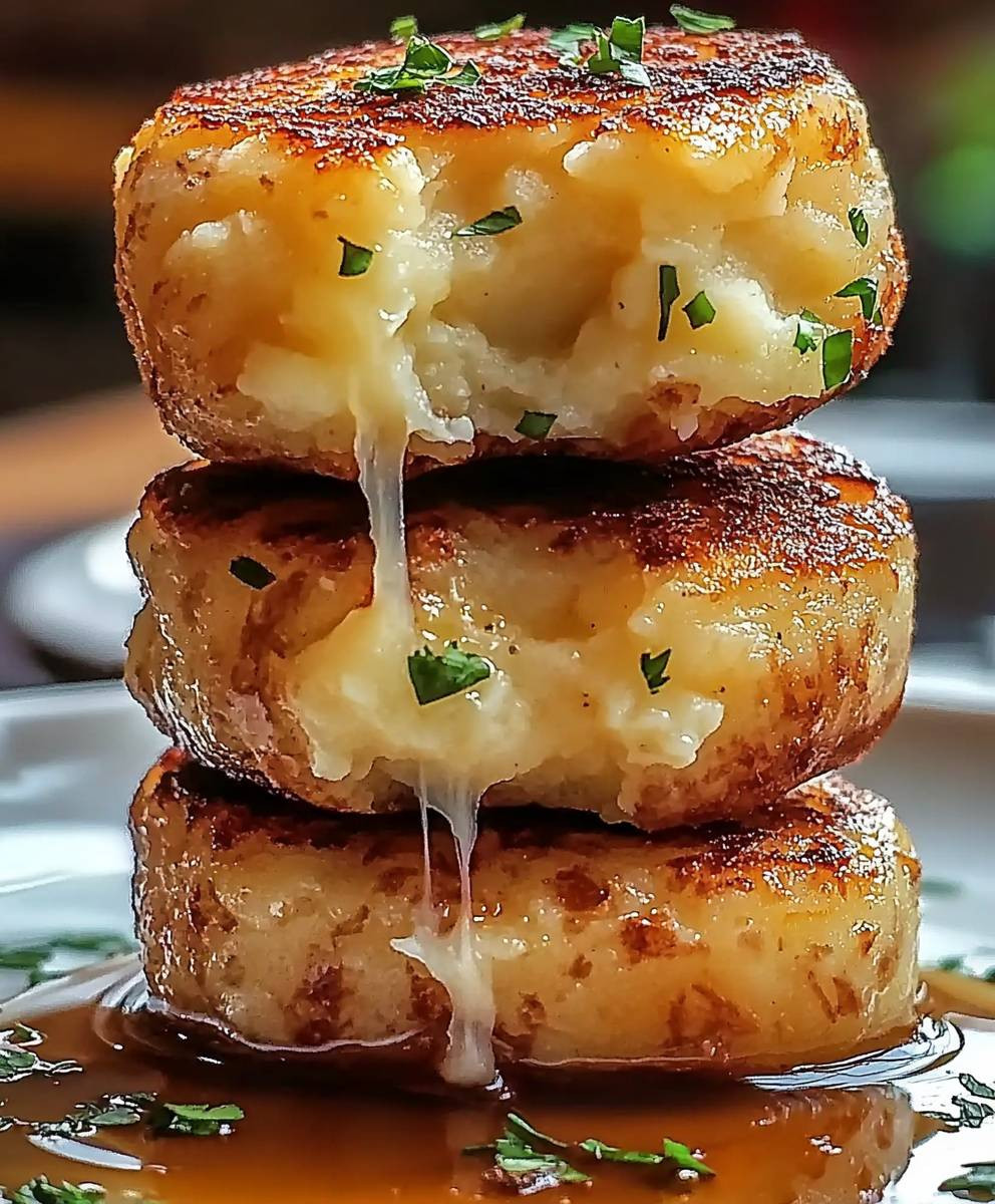Mashed Potato Cheese Puffs