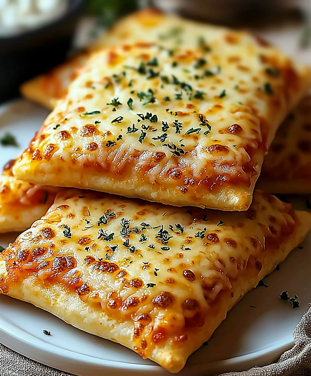 Cheesy Pizza Pockets