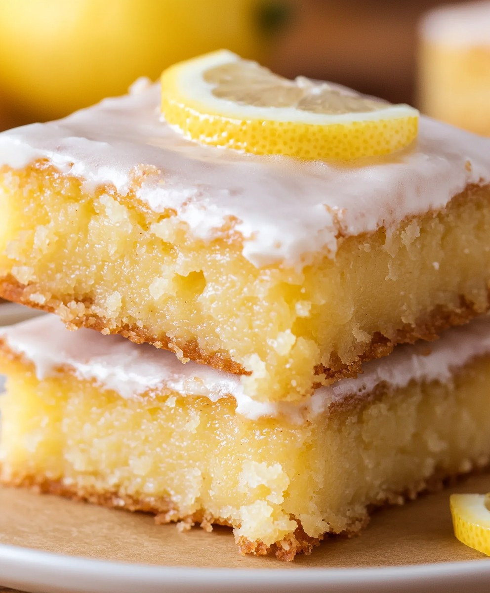 Lemon Brownies