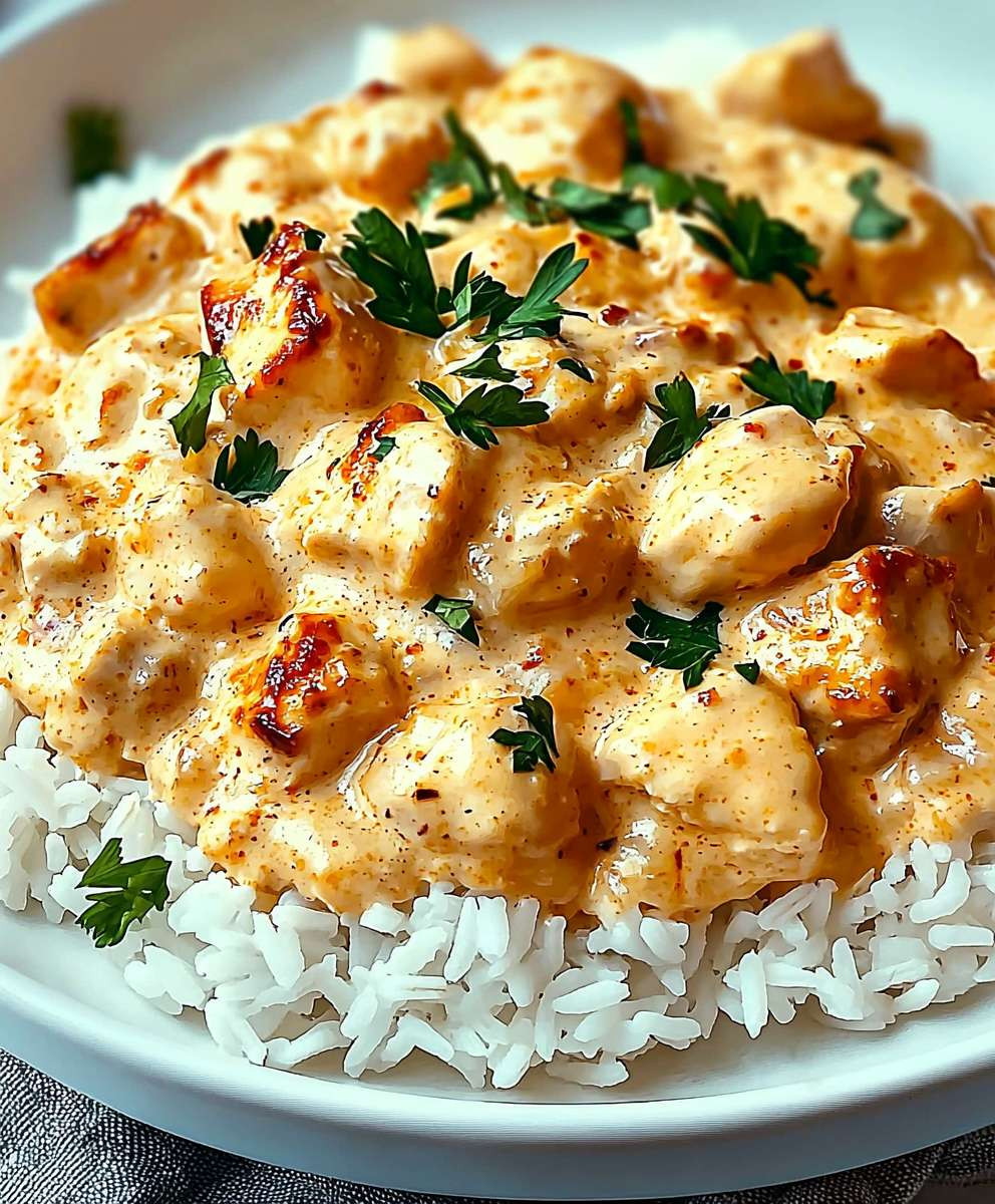 Creamy Chicken and Rice Dish