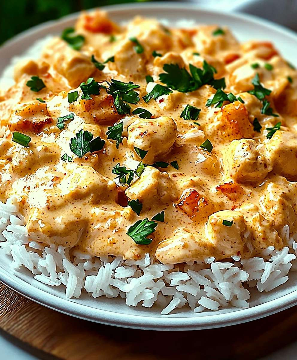 Creamy Chicken and Rice Dish