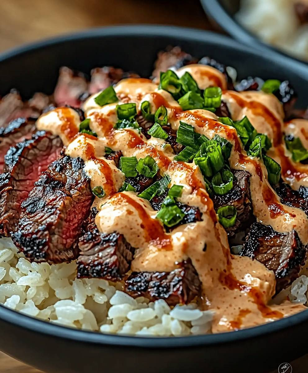Korean BBQ Steak Bowls