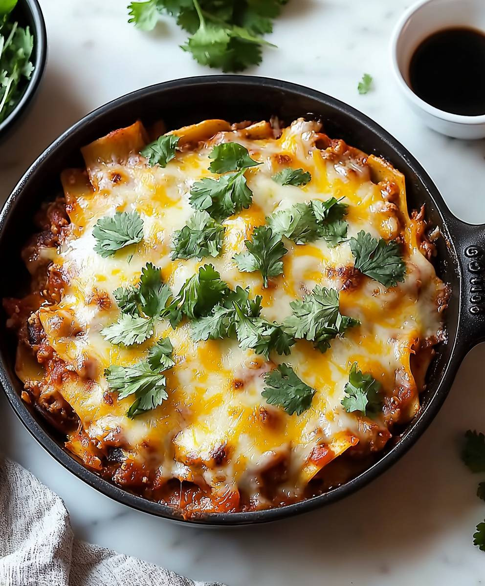 Taco Lasagna Dish