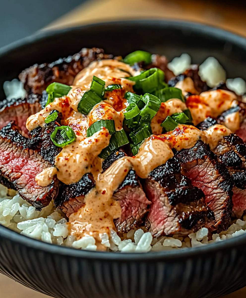 Korean BBQ Steak Bowls