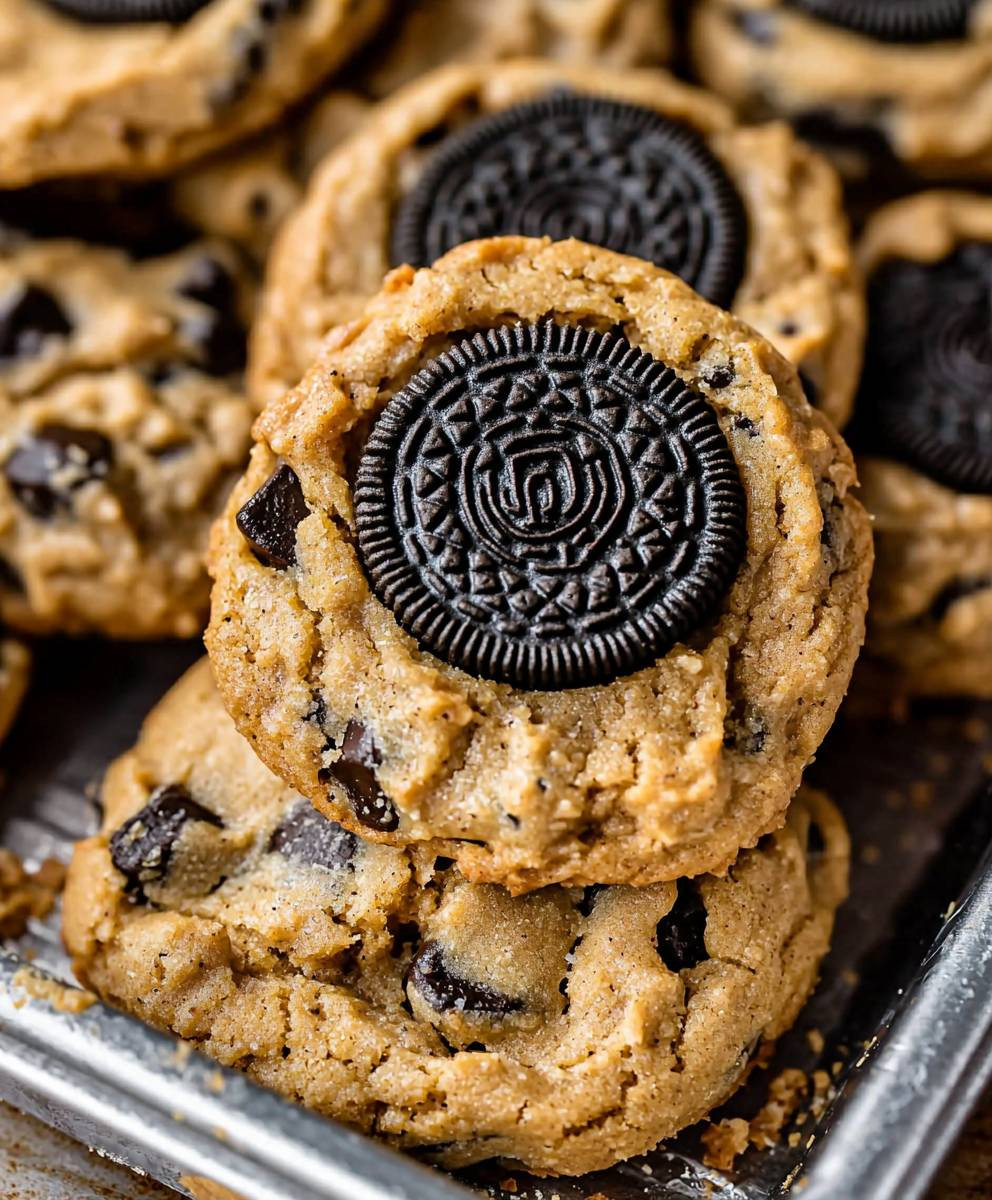 Oreo Peanut Butter Cookies