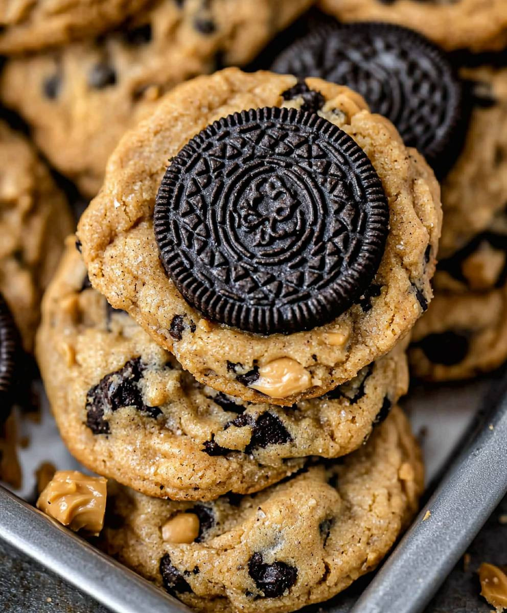 Oreo Peanut Butter Cookies