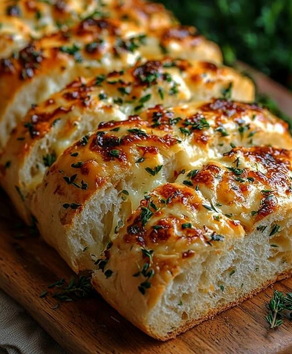 Italian Herbs Cheese Bread