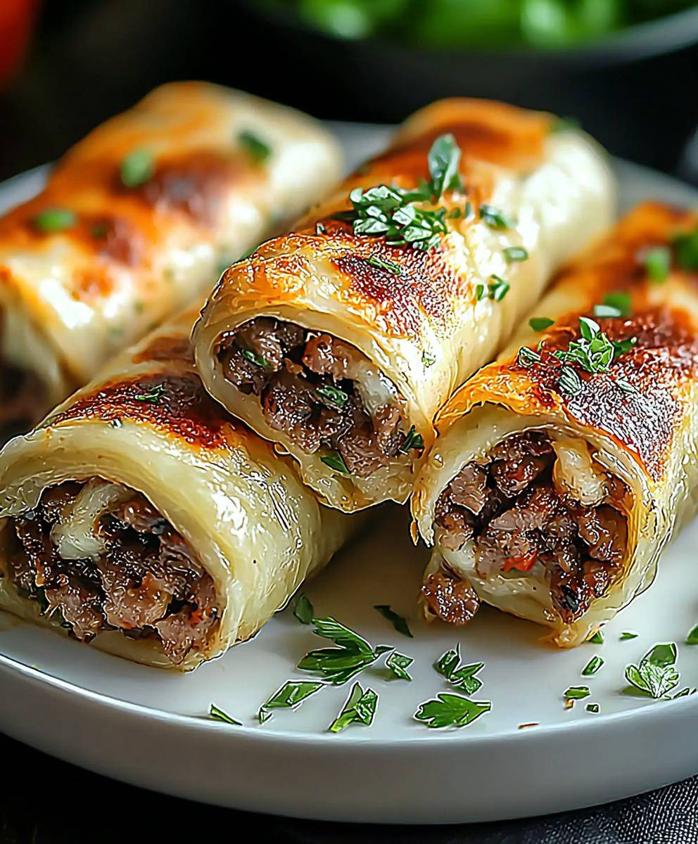 Keto Philly Cheesesteak Roll Ups