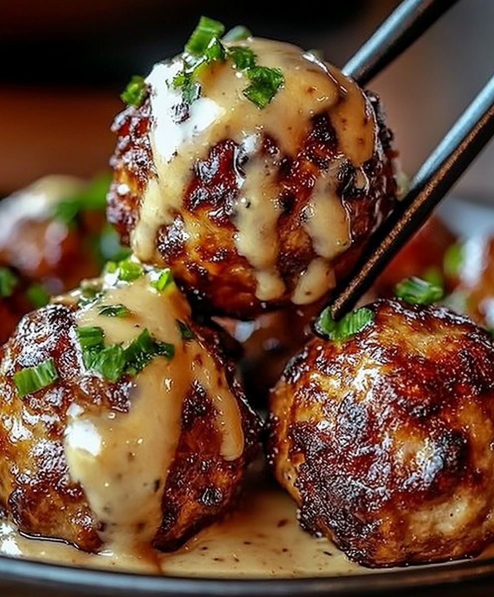 Korean BBQ Meatballs