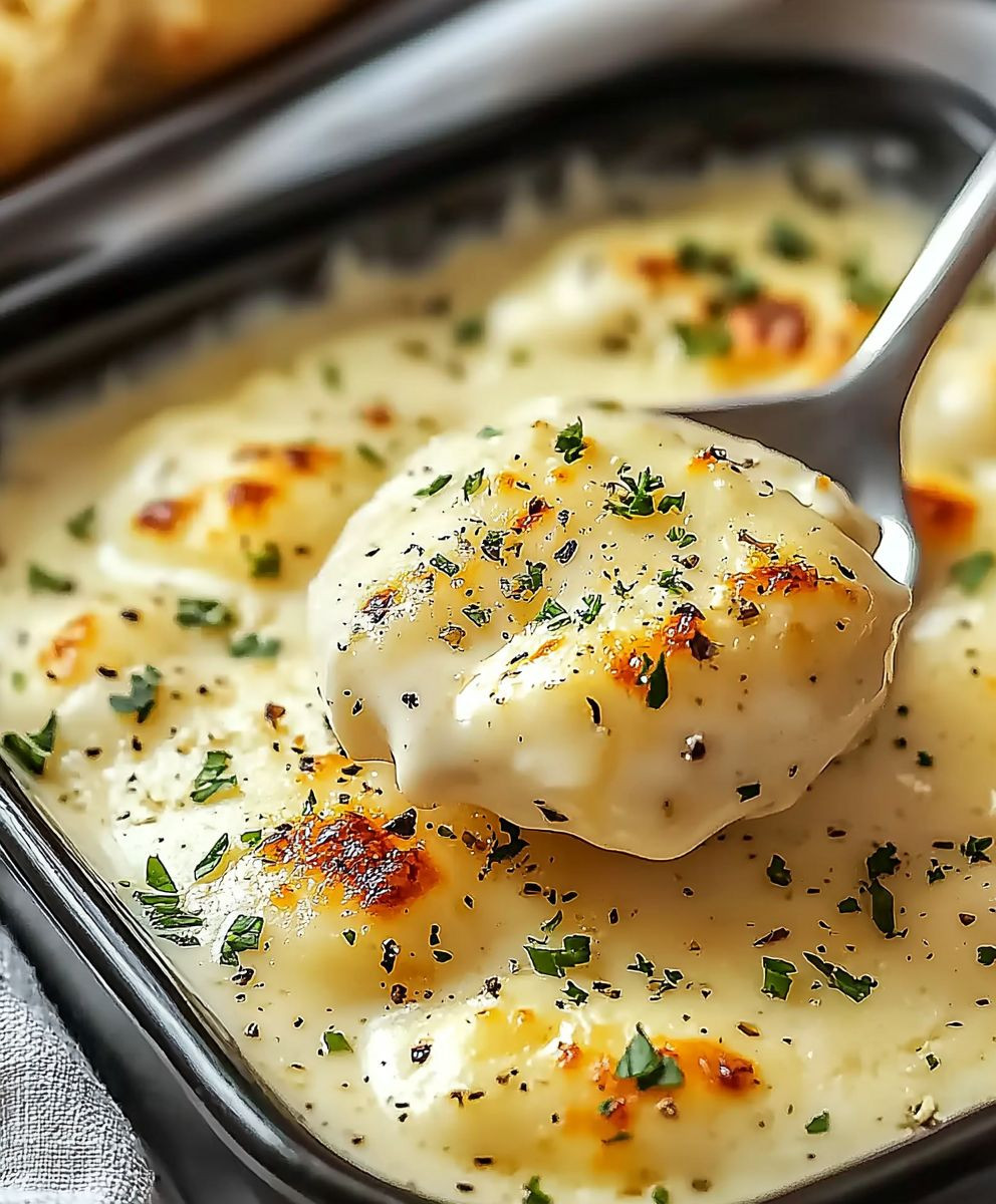 Garlic Parmesan Cream Sauce
