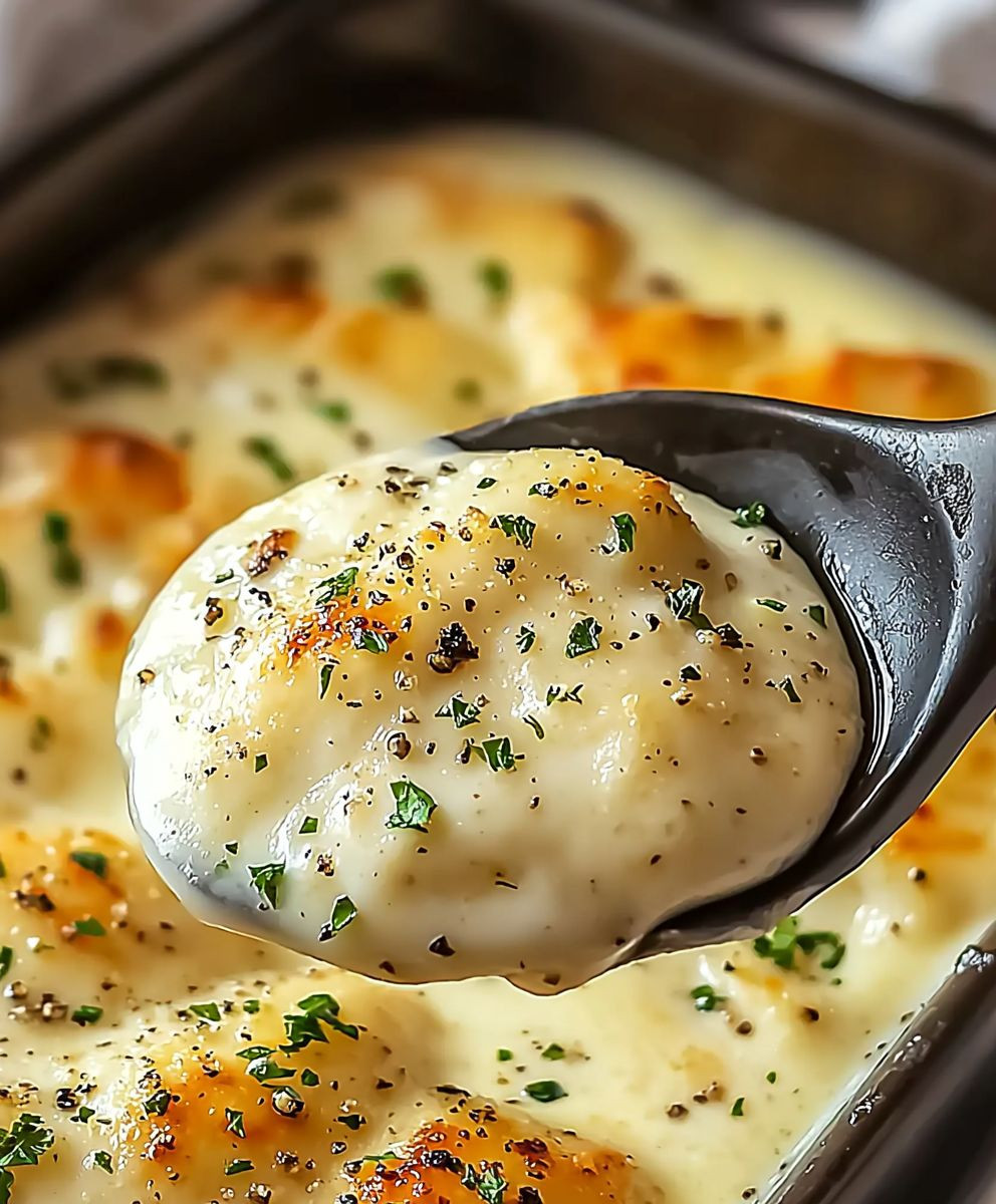 Garlic Parmesan Cream Sauce